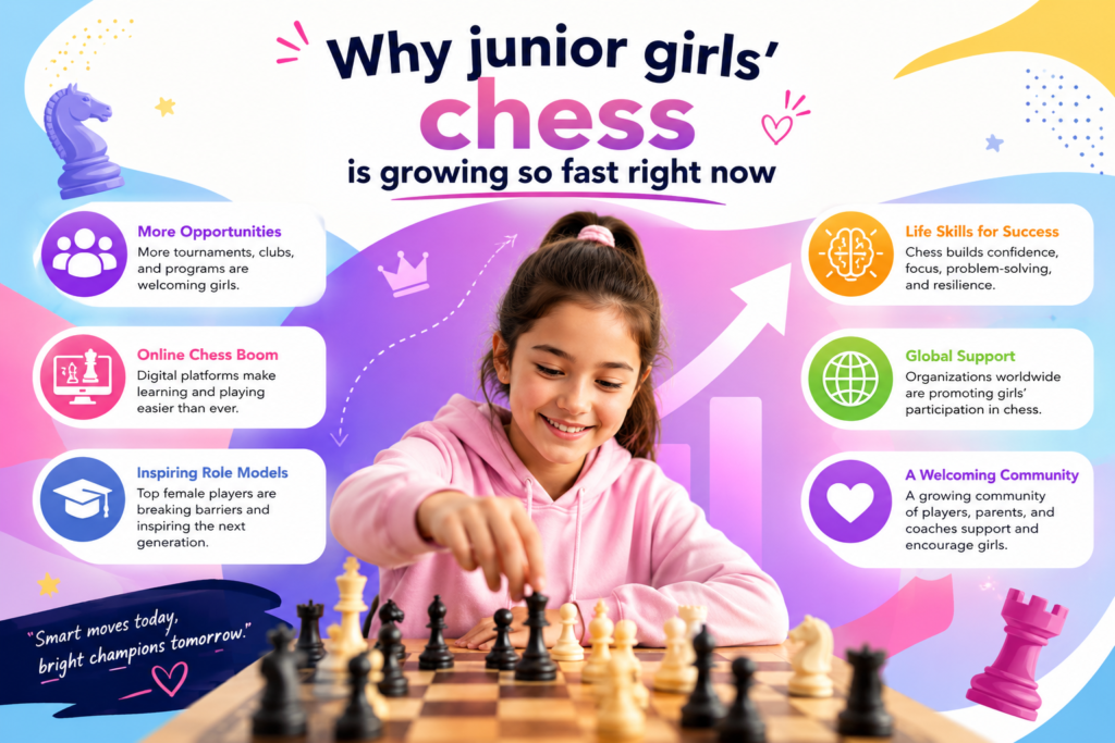 The world of girls’ chess is not waiting for the future anymore. The future is already here. Young players are getting stronger at a speed that would have shocked people even ten years ago.