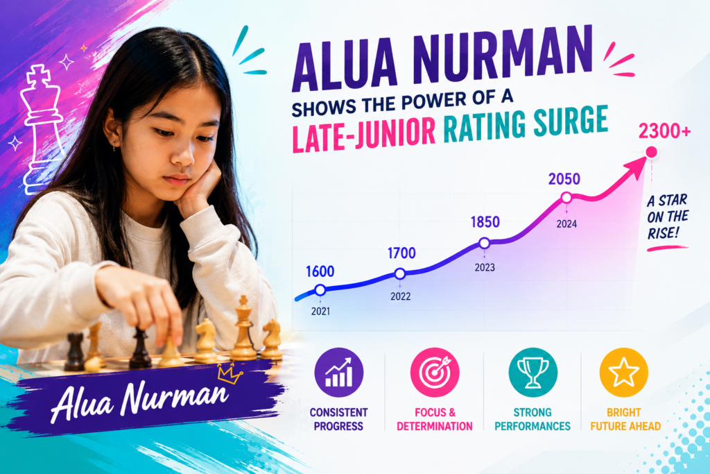 Alua Nurman is a great example of why we should not only watch the youngest stars. Some players make their biggest jump in the later junior years. That kind of rise can be very powerful because the player is often more mature, more focused, and better able to handle hard training.