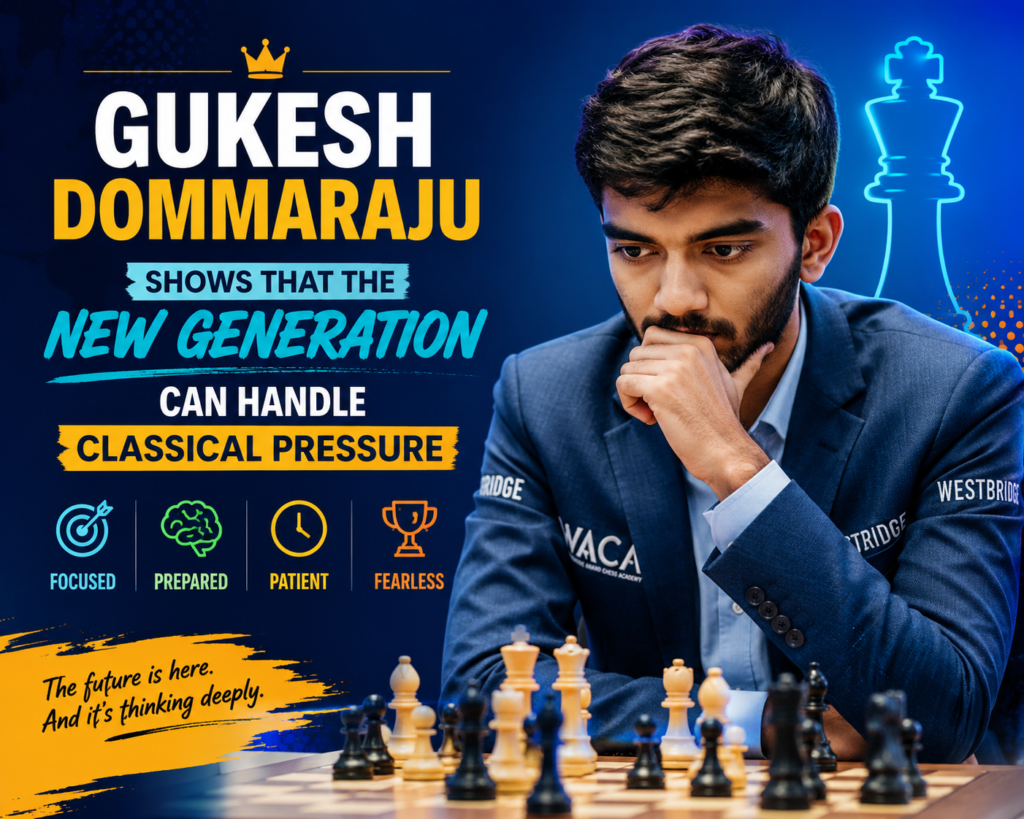 Gukesh Dommaraju is one of the clearest signs that classical chess is still alive and strong. In 2024, he defeated Ding Liren in the FIDE World Championship match in Singapore by a score of 7½ to 6½.