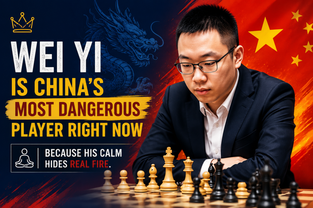 Wei Yi may not be the loudest chess star in the world, but that is part of what makes him scary. He does not need drama. He does not need to talk big. He lets the board speak, and right now the board is saying something very clear: Wei Yi is the top Chinese player in classical chess.