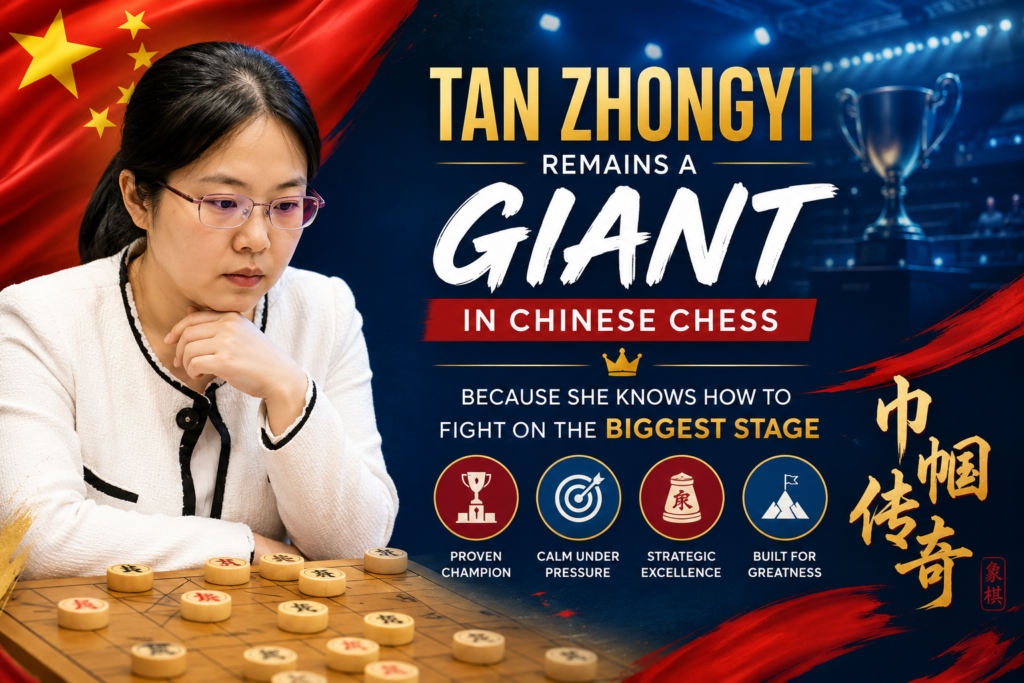 Tan Zhongyi has already done what most chess players only dream of doing. She has been a women’s world champion, she has reached the top level again and again, and she remains one of China’s strongest women players.