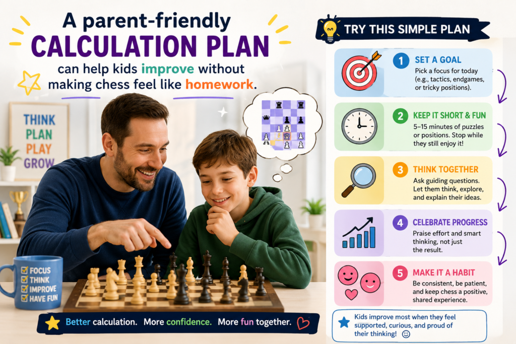Many parents want their child to get better at chess, but they do not want the child to feel stressed. That is wise. Chess should challenge the mind, but it should also feel fun. If training feels like punishment, children may stop loving the game. The best plan is simple, steady, and easy to repeat.
