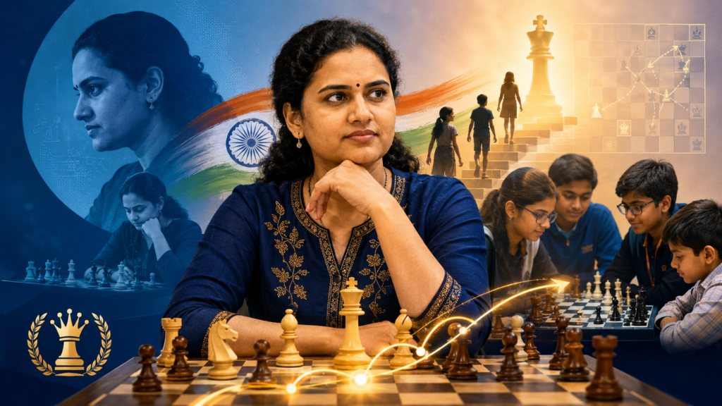 Koneru Humpy is not just one of India’s best women chess players. She is one of India’s most important chess names, full stop. Her career has lasted because she has something that every serious player needs: strength that does not fade when the game gets long, hard, or quiet.