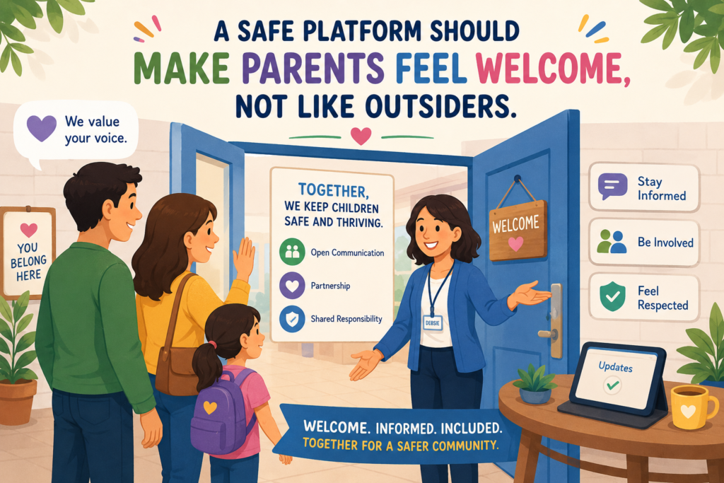 Parents should never feel like they are bothering a learning platform by asking questions. When the student is a child, parent questions are part of the safety system.