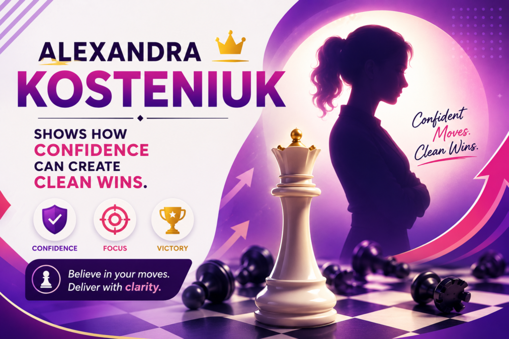 Alexandra Kosteniuk has been a top player for many years, and her rapid chess success shows how powerful experience can be. She is known for active play, strong opening sense, and confident decision-making. When she gets a lead, she often keeps the game moving in her direction.