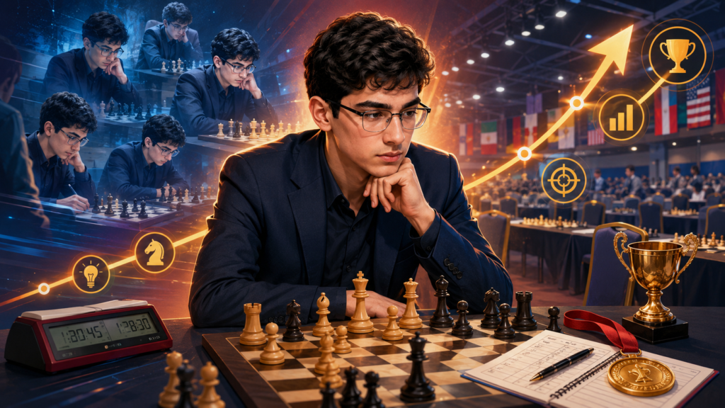 Studying chess is important, but playing real games is where lessons become habits. Firouzja did not become elite only by reading about chess. He played. He tested ideas. He handled pressure. He learned from wins, draws, and losses.