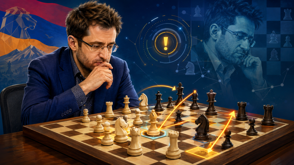 Levon Aronian is often called creative because his games do not feel forced from the first move. He does not need a wild opening to create danger. Many of his best attacks begin from calm positions, where nothing looks broken yet.