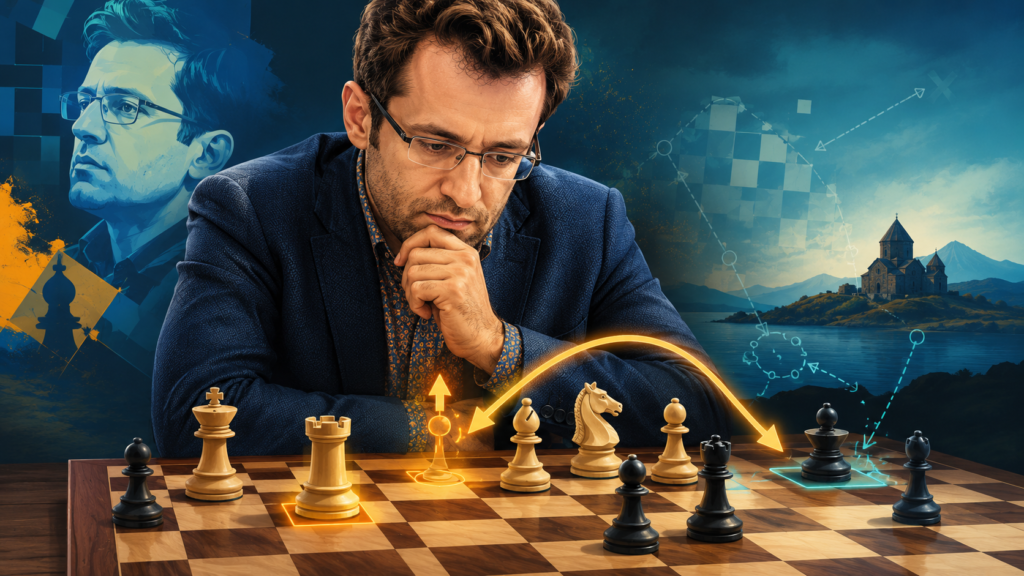 Many players think creativity belongs only in attacks. They believe the game becomes dry when the queens come off. Aronian shows that this is not true. Endgames can be full of tricks, traps, and small choices that change everything.