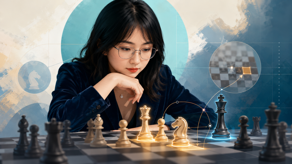 Precision in chess does not mean finding a fancy move every turn. It means finding the move that fits the position. Ju Wenjun is very strong at this. She knows when to trade pieces, when to keep tension, when to defend, and when to push. This is why she is so hard to beat.