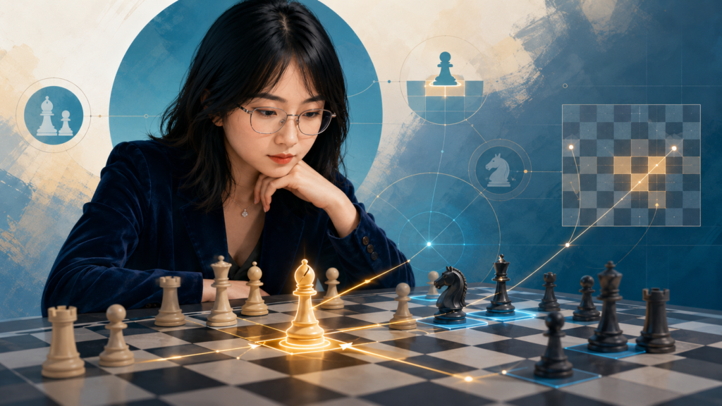 A strong chess move does not need to look beautiful at first. Sometimes it is just a pawn move that gives the king air. Sometimes it is a rook move that controls one file. Sometimes it is a knight move that stops the other side from jumping forward. 