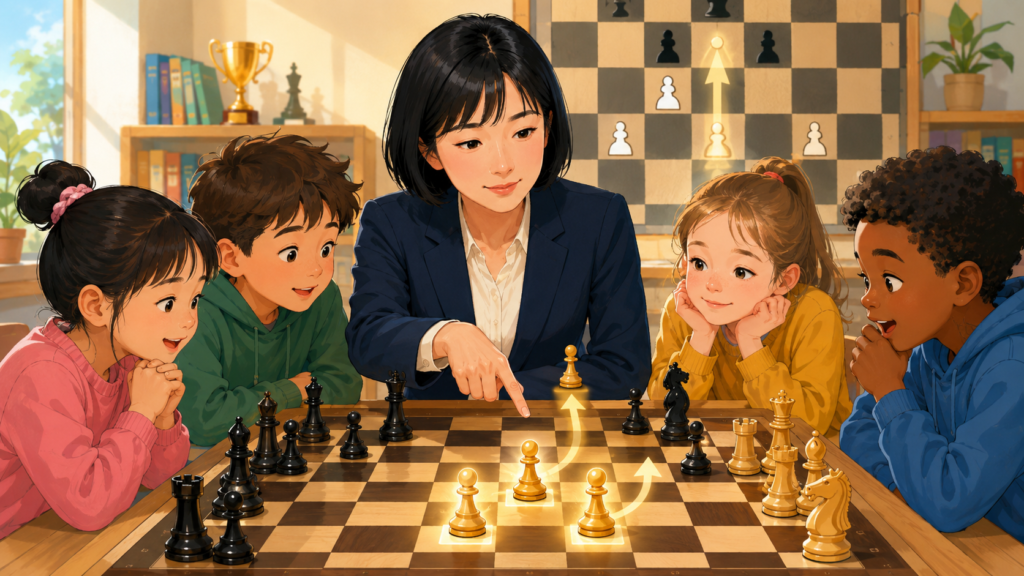 Pawns are the smallest pieces on the board, but they often decide the game. Ju Wenjun understands pawn play very well. She knows when to push, when to hold, when to trade, and when to keep tension. This is one of the quiet parts of her strength.