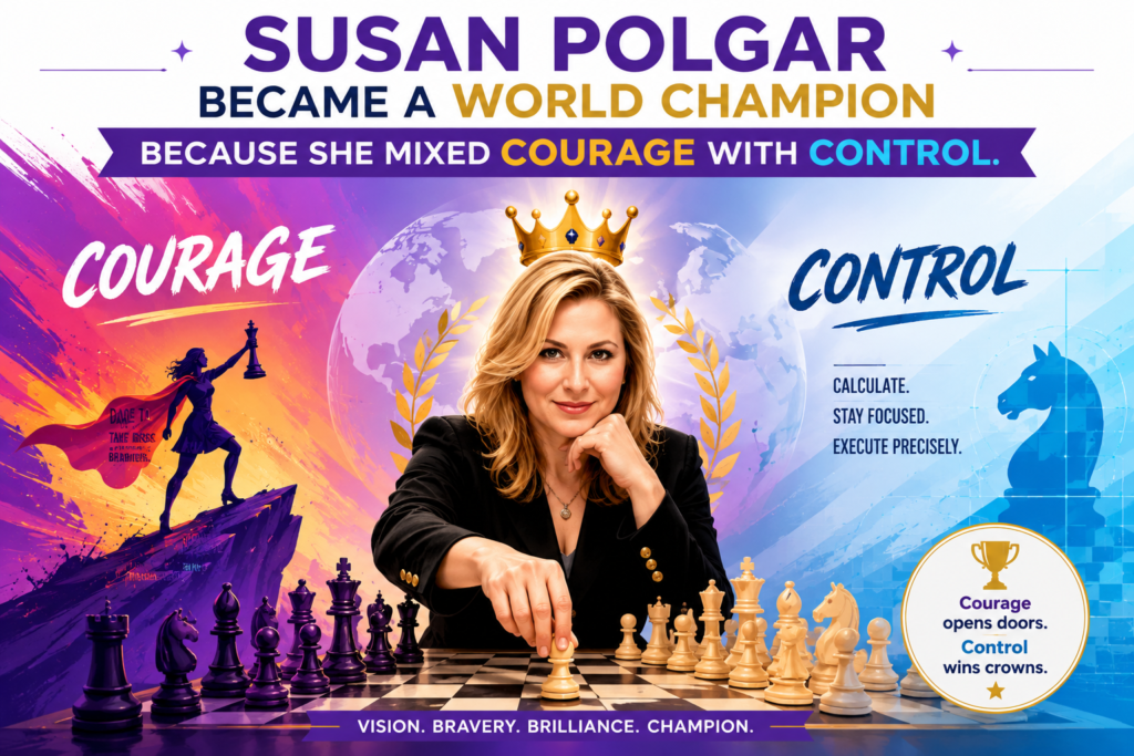 Susan Polgar won the Women’s World Chess Championship in 1996 by defeating Xie Jun of China. That win made her one of the most important women in chess history. But the way she reached the top is just as important as the title itself.