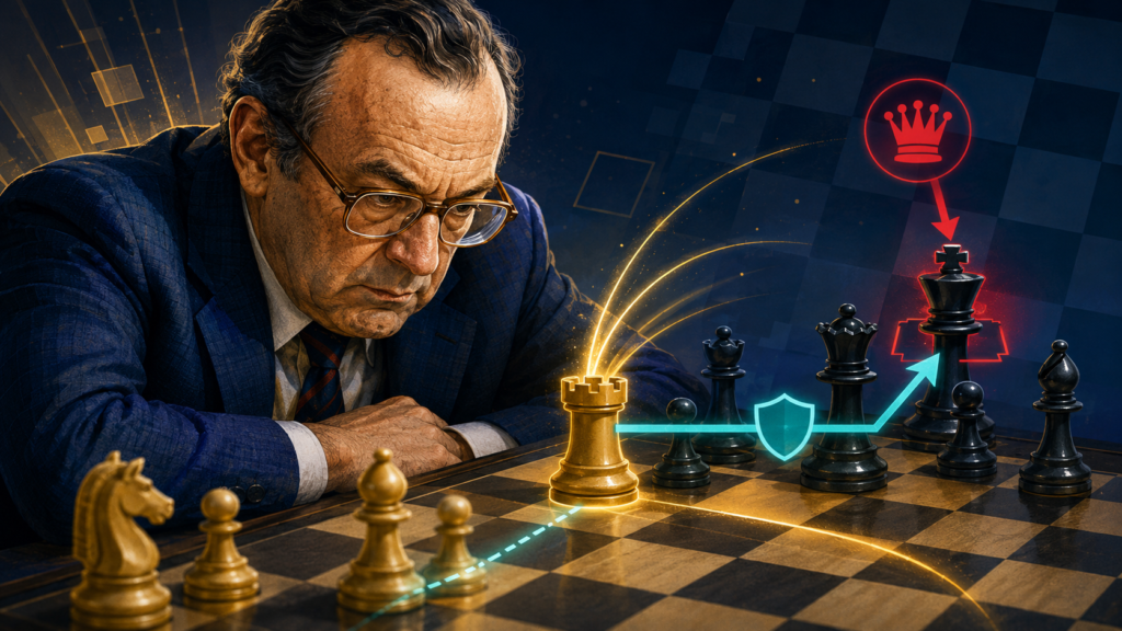 A lot of chess games are not won by the player who knows the most. They are won by the player who stays focused the longest. Viktor Korchnoi was a master of this kind of focus. He could sit in a hard position for hours and still search for the best move.