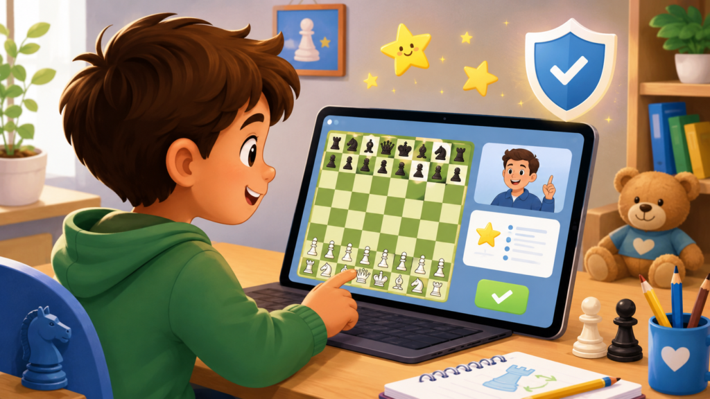 ChessKid’s YouTube channel is made with children in mind. It has playlists for beginner chess lessons, tactics, chess terms, endgame strategies, openings, puzzles, and how to play chess. For parents, that matters because not every chess channel is built for young learners.
