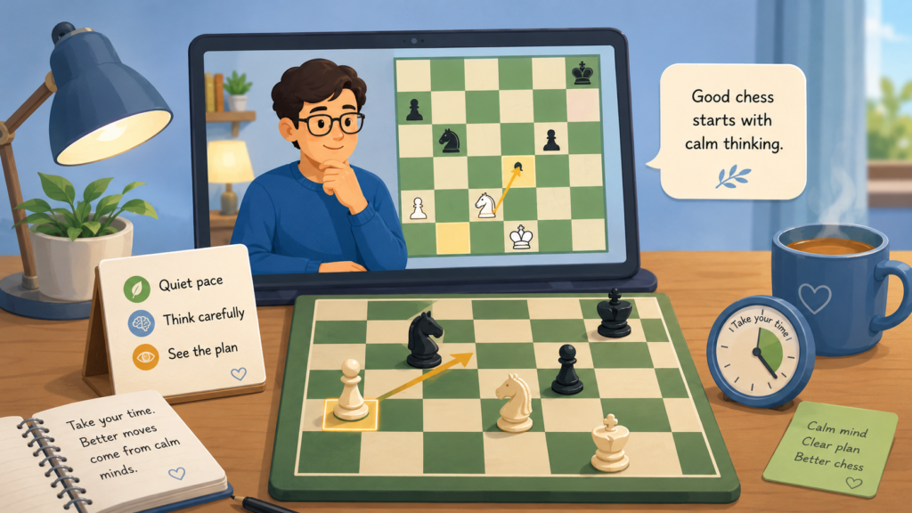 ChessNetwork is one of the better channels for students who like calm chess talk. The channel is run by Jerry, a self-taught National Master from Pennsylvania who says he learned chess from his father when he was eight.