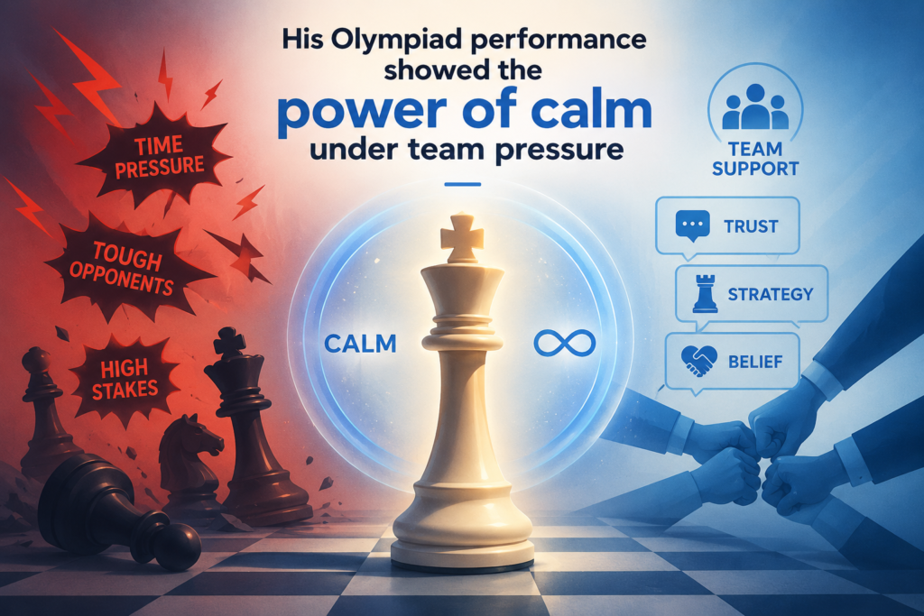 The 2024 Chess Olympiad was a huge moment for Indian chess. India won gold in both the open and women’s sections, and the open team scored a record 21 out of 22 match points. Arjun played a major role and won individual gold on board three after scoring 10 out of 11.