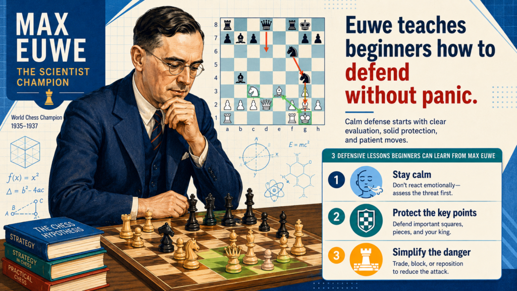 Defense is hard for beginners because it feels scary. When the opponent attacks, many children freeze. They move fast because they want the danger to end. They grab pieces without checking the threat. They give up too soon. But chess rewards the player who can stay calm when trouble comes.