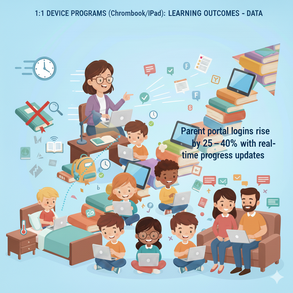 Keep the layout clean with three sections at the top: what is due soon, what was graded this week, and where to get help. Add a short weekly message that names the main goal and how families can support in one step, like ask your child to explain the difference between area and perimeter.