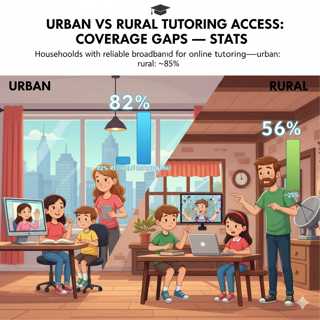 First, test your real speeds in the room where your child studies. If speeds vary by time of day, choose session times when the connection is strongest. Place the router in a central, open spot away from metal or thick walls.