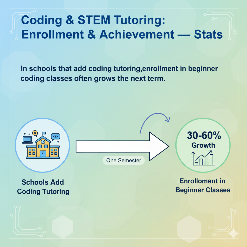 Friends tell friends that the tutor made loops and functions feel clear. Teachers see fewer meltdowns and share stories. This social proof and safety net draw more students in, especially those who might not see themselves as “tech kids.”