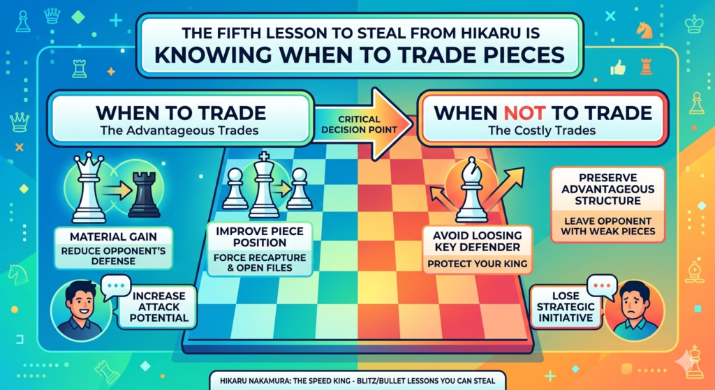 Trading pieces sounds simple. One piece comes off. Then another. But in blitz and bullet, good trades can win games very fast. Bad trades can throw away a great position.