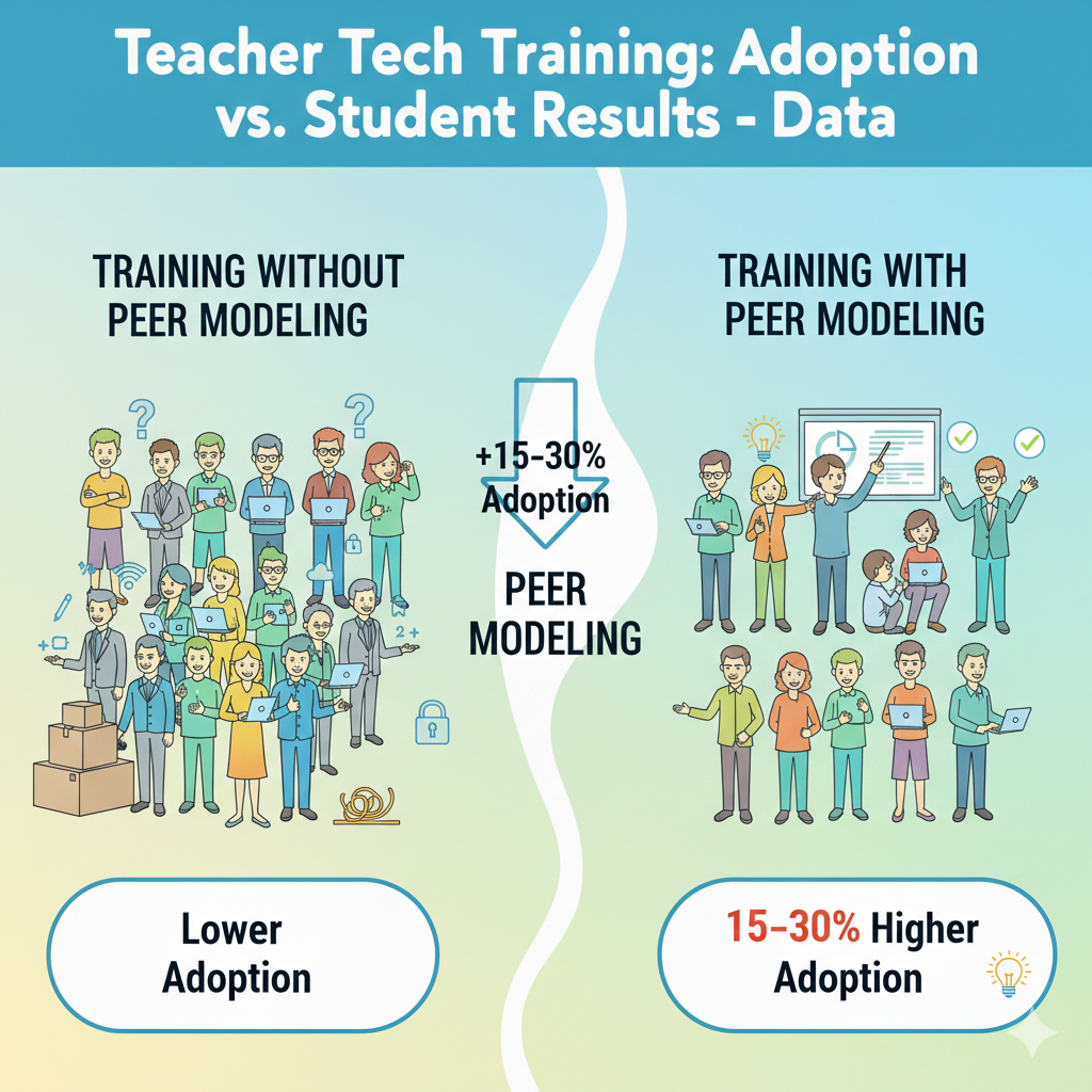 The best peer modeling is not about fancy features. It is about flow. It shows how the teacher gives directions in simple words, how the teacher checks who is stuck, how the teacher keeps the pace, and how the teacher uses results to teach again.