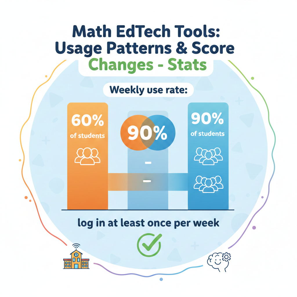 A weekly pattern matters because math is built like a wall. Each small brick supports the next one. If a child disappears for weeks, the wall starts to wobble. Weekly use is not perfect, but it is the minimum level where progress can still stack up over time. 