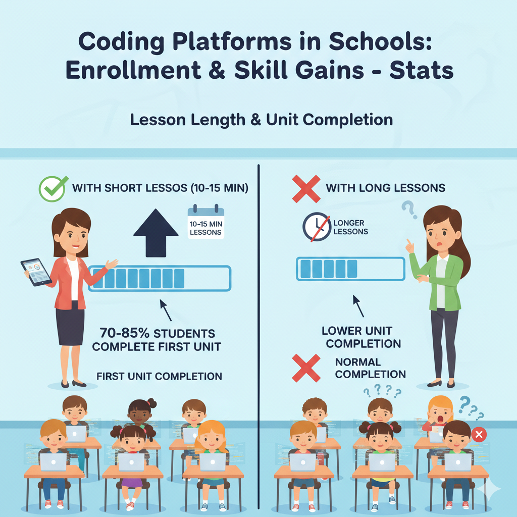 A strong first unit should feel like a ladder. Each lesson adds one small new idea, and the student uses it right away. The unit should also include frequent “run it and see” moments. Beginners learn faster when they see instant results. 