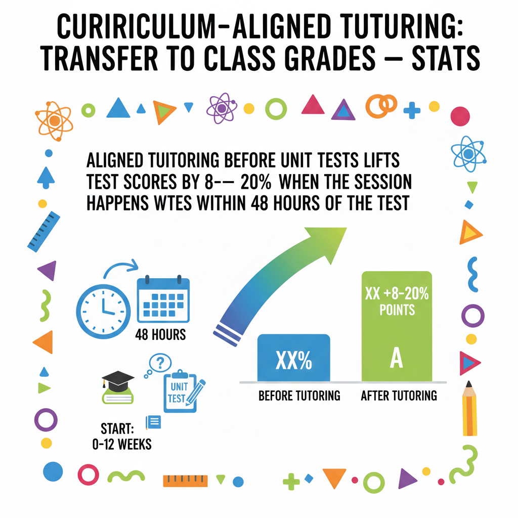 Schedule a focused session the day before or two days before the test. Start with a fast scan of the teacher’s review sheet or study guide. Circle the standards that carry the most points. Spend half the session on high-yield topics, teaching the shortest correct method that matches the teacher’s style.