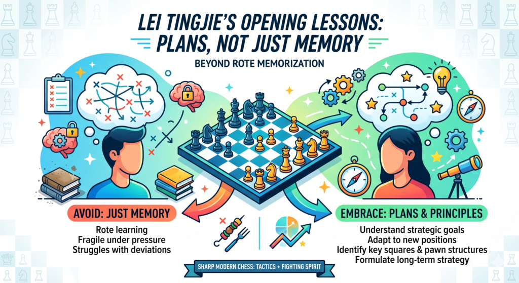Many kids think openings are about memorizing many moves. That can feel smart at first, but it often creates a problem. If the other player makes a move they did not study, the child feels lost.