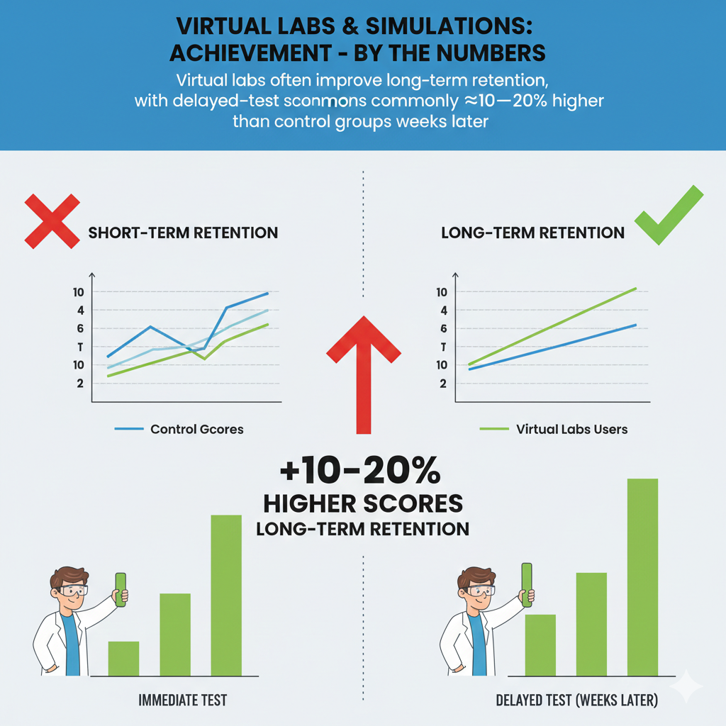 The key is spaced review. Instead of doing one long lab and never returning, do a short lab again after a few days, then again after two weeks.