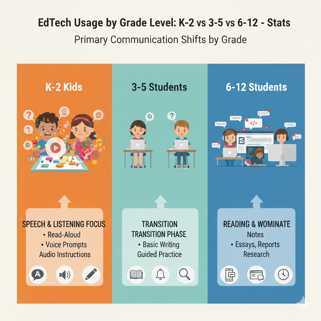 Use tools that read instructions out loud and allow the child to respond by speaking, tapping, or dragging. Then add a small speaking moment after the session. Ask the child to tell you what they learned in one sentence. 