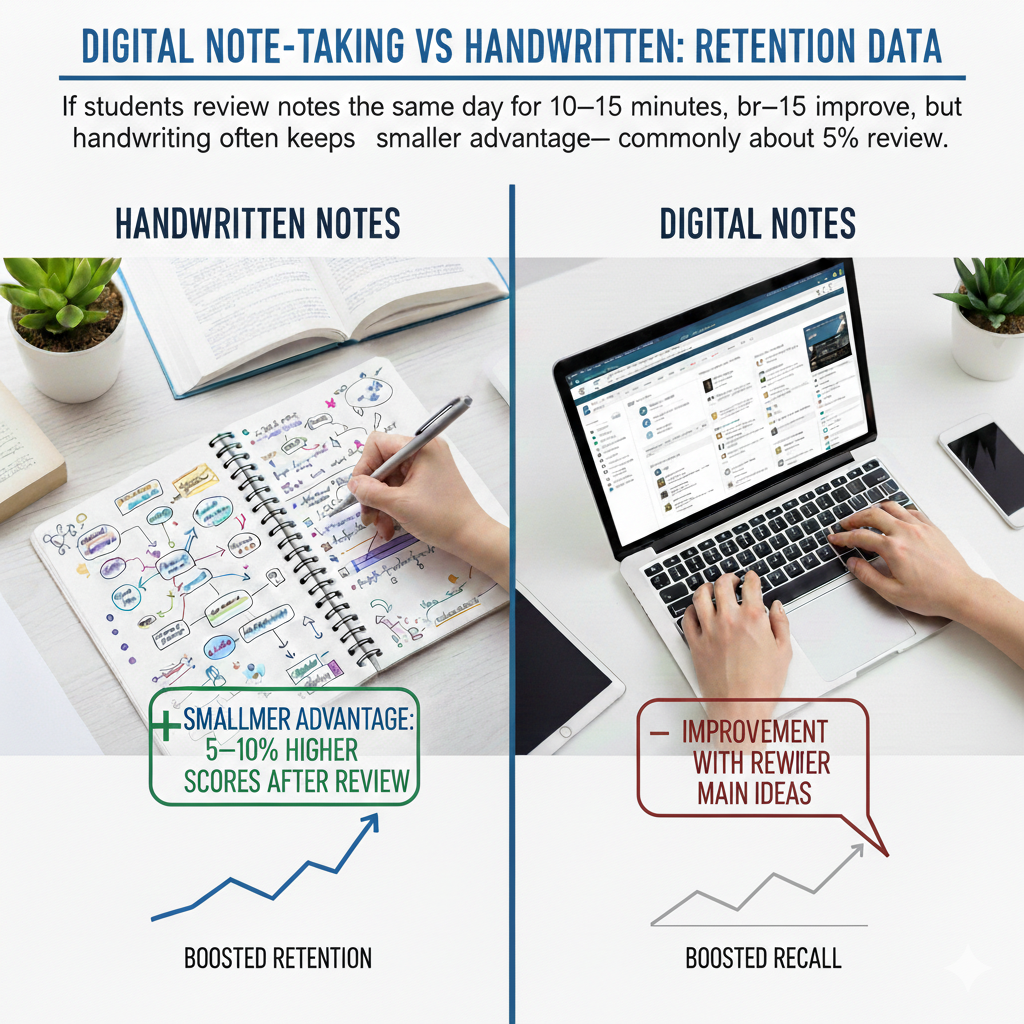 Create a simple same-day habit that fits real life. Right after class, your child does a 10-minute “close and recall” session. They read a section, close the notebook or laptop, and speak the idea out loud. Then they check. This is fast and powerful.