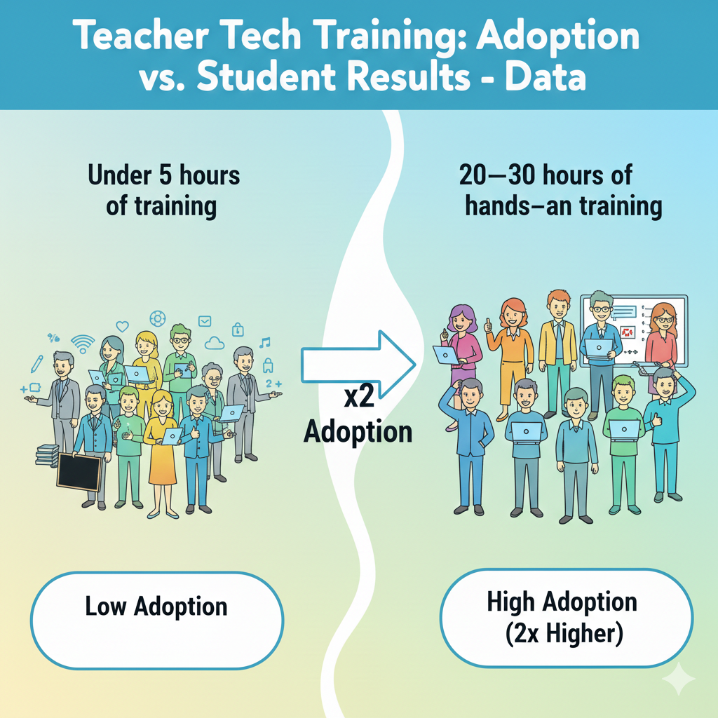 The goal is not to add meetings. The goal is to replace low-value time with high-value practice. If you lead a school, protect one short block weekly for hands-on work. Keep it practical. Teachers should build a real lesson during training, not just watch a demo. They should leave with something they can teach tomorrow.