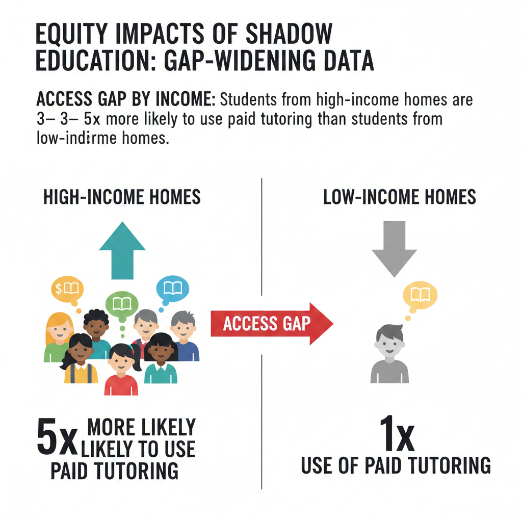 Over months and years, this extra time stacks up. It can mean the difference between a shaky grade and a strong one, or between a decent school and a selective program. The risk is clear. If extra help is tied to income, students who start behind may fall even further behind, even when they work hard.