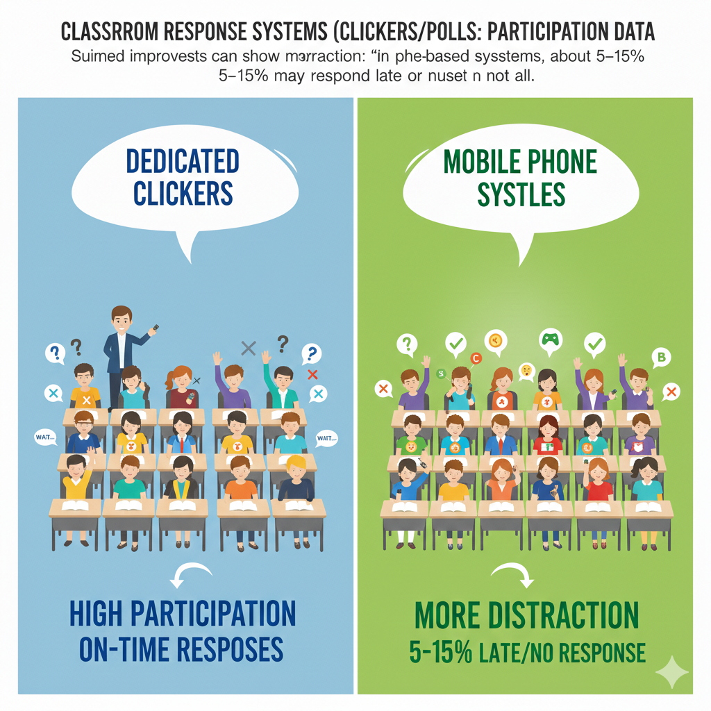 Start by setting clear device expectations. Before class begins, explain that phones are learning tools during polling time. Keep instructions calm and firm.