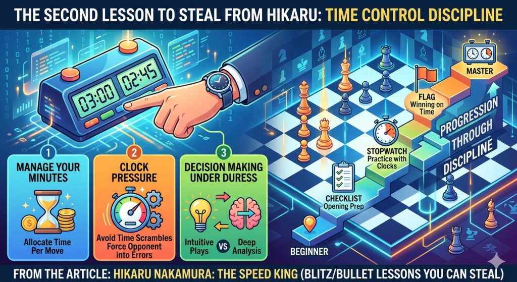 A lot of children lose blitz games before the real fight begins. Not because they are weak. Not because they do not know chess. They lose because they spend too much time on small choices and too little time on big ones.