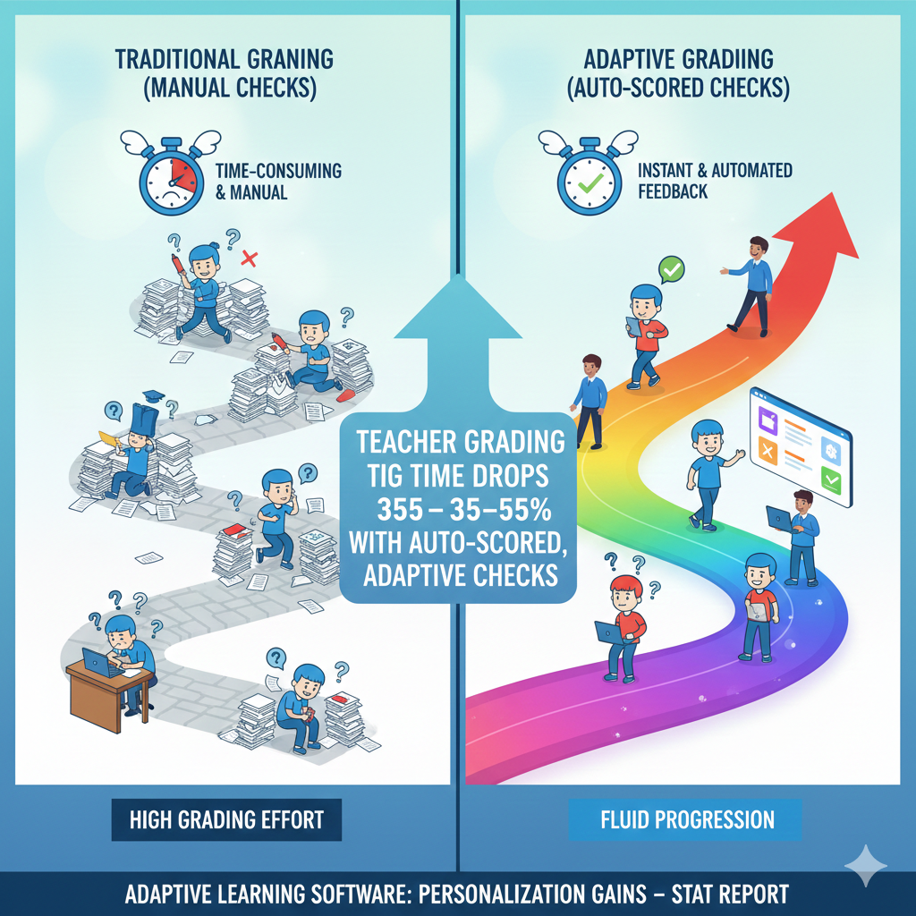 If you are a parent, look for classes that use auto-scored checks in short bursts, then shift to human coaching. Ask for the weekly grouping so you can see how your child is placed and why. At home, use the same rhythm. Let the platform check the basics, then sit for five minutes to talk through one deeper question your child flagged.