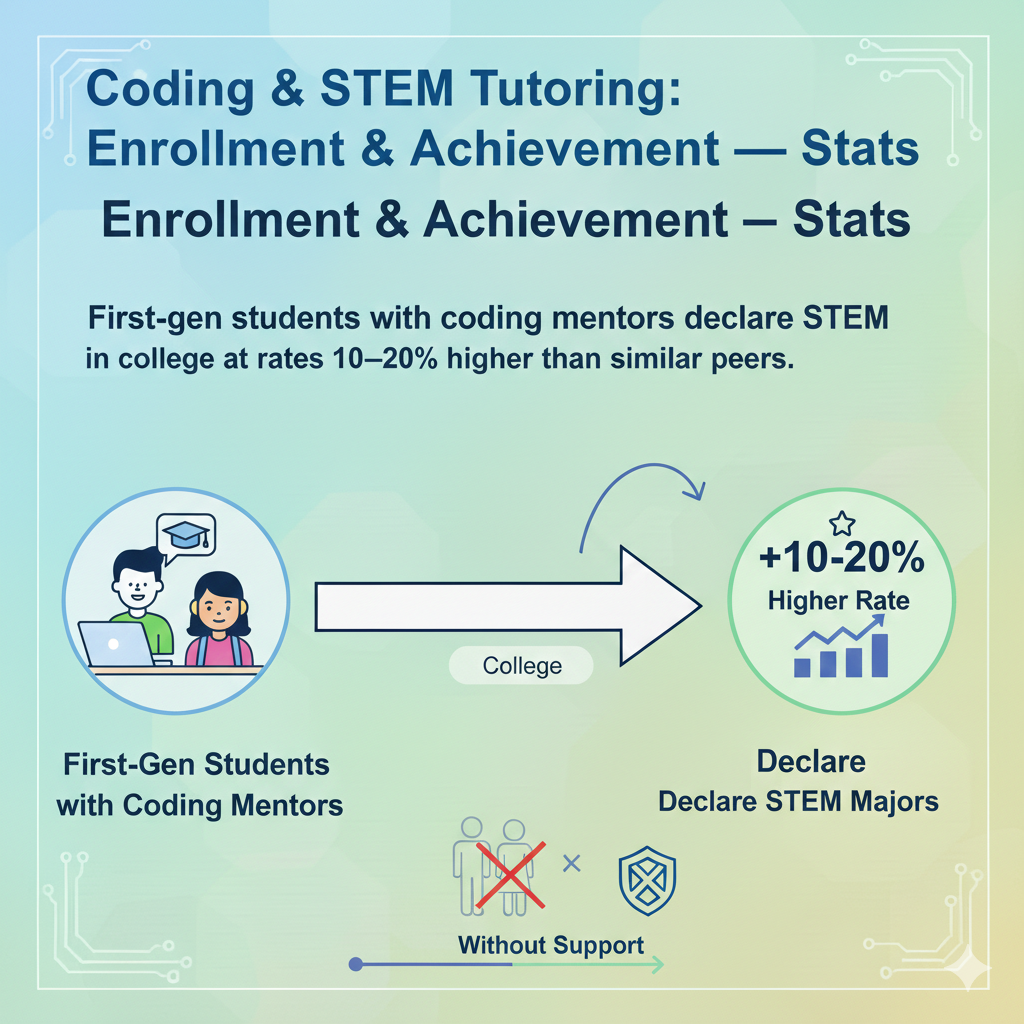 They tell the truth about common fears and share simple tools to handle them. Over time, the student sees a real future in STEM. They do not just hope they can do it; they can point to labs finished, bugs fixed, and projects shipped. This proof turns into belief, and belief turns into action at major-declare time.