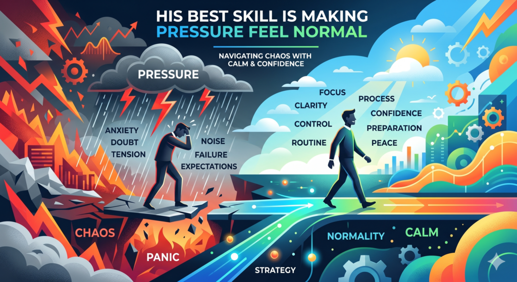 He plays as if pressure is part of the job. That is a big reason his games feel so mature. He does not look like he is waiting for a perfect position. He is ready to work in messy positions, unclear positions, and positions where one wrong move can change everything.
