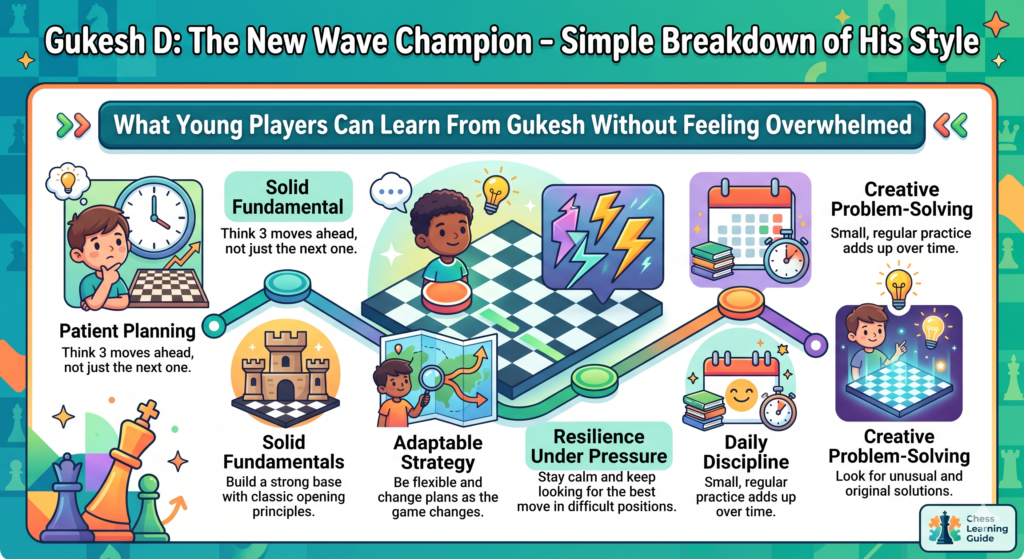 It is easy for a child to watch a world champion and think, “I can never do that.” But that is the wrong lesson. The goal is not to copy every move. The goal is to copy the habits behind the moves.