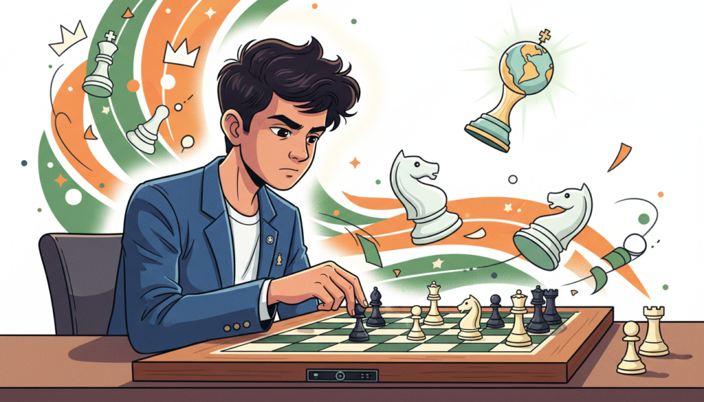 ESPN reported that after the two 25-minute tiebreak games ended tied, Pragg won the first 10-minute game and then held the next game to reach the final against Carlsen. Indian Express also reported that he defeated Caruana in the tiebreaker to seal his place in the final.
