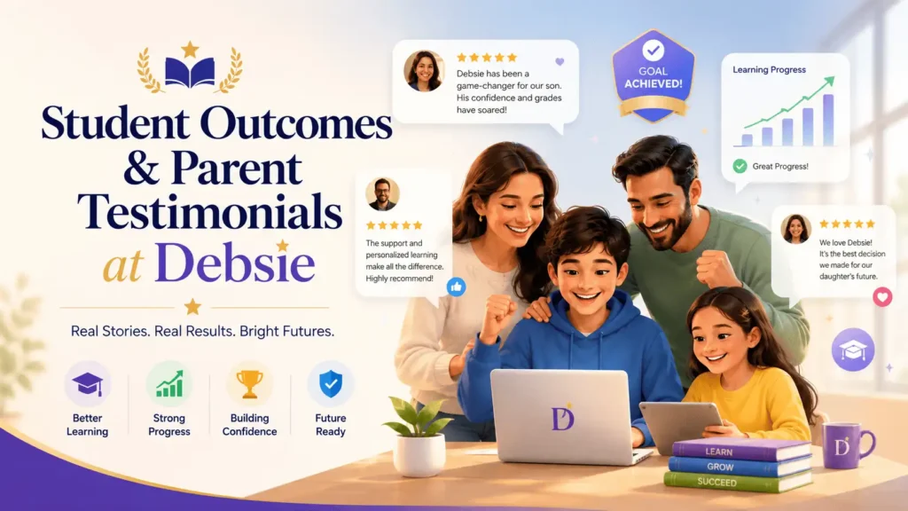 Student Outcomes & Parent Testimonials at Debsie